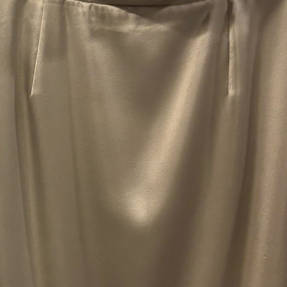 Champagne Strapless Dress - Picture 5 of 5